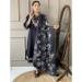 Picture of Nice Chiffon Black Readymade Salwar Kameez