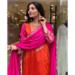 Picture of Enticing Chiffon Deep Pink Readymade Salwar Kameez