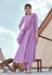 Picture of Alluring Cotton Plum Readymade Salwar Kameez