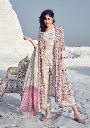 Picture of Appealing Cotton Thistle Readymade Salwar Kameez