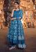 Picture of Magnificent Cotton Steel Blue Readymade Salwar Kameez