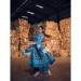 Picture of Magnificent Cotton Steel Blue Readymade Salwar Kameez