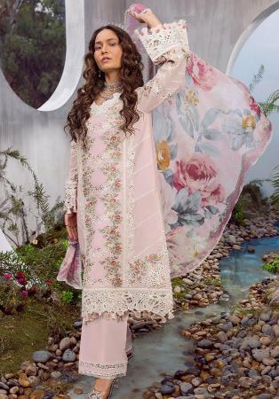 Picture of Lovely Cotton Thistle Straight Cut Salwar Kameez