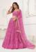 Picture of Splendid Net Pale Violet Red Lehenga Choli