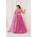 Picture of Splendid Net Pale Violet Red Lehenga Choli