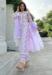 Picture of Pleasing Organza Plum Readymade Salwar Kameez