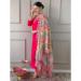 Picture of Marvelous Organza Deep Pink Readymade Salwar Kameez