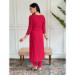 Picture of Grand Organza Crimson Readymade Salwar Kameez