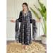 Picture of Alluring Organza Black Readymade Salwar Kameez