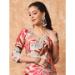 Picture of Charming Organza Beige Readymade Salwar Kameez