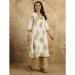 Picture of Gorgeous Organza Off White Readymade Salwar Kameez