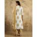 Picture of Gorgeous Organza Off White Readymade Salwar Kameez