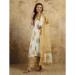 Picture of Gorgeous Organza Off White Readymade Salwar Kameez