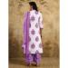 Picture of Marvelous Organza Plum Readymade Salwar Kameez