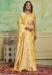 Picture of Exquisite Cotton Golden Rod Saree