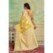 Picture of Exquisite Cotton Golden Rod Saree