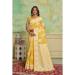 Picture of Exquisite Cotton Golden Rod Saree