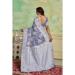 Picture of Wonderful Cotton Light Slate Grey Saree