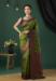 Picture of Ravishing Silk Olive Drab Saree