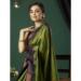 Picture of Ravishing Silk Olive Drab Saree