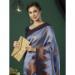 Picture of Sublime Silk Slate Grey Saree