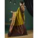 Picture of Statuesque Silk Dark Golden Rod Saree