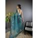 Picture of Shapely Net Teal Saree