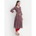 Picture of Fascinating Cotton Dark Olive Green Kurtis & Tunic