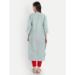 Picture of Sightly Cotton Light Steel Blue Kurtis & Tunic