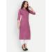 Picture of Stunning Cotton Rosy Brown Kurtis & Tunic