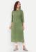 Picture of Pleasing Cotton Dark Sea Green Kurtis & Tunic