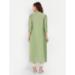 Picture of Admirable Cotton Dark Sea Green Kurtis & Tunic