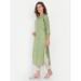 Picture of Admirable Cotton Dark Sea Green Kurtis & Tunic