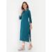 Picture of Nice Cotton Midnight Blue Kurtis & Tunic