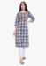 Picture of Cotton & Silk Light Steel Blue Kurtis And Tunic