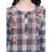 Picture of Cotton & Silk Light Steel Blue Kurtis And Tunic