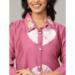 Picture of Ideal Silk Pale Violet Red Kurtis & Tunic