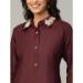 Picture of Excellent Cotton Dark Olive Green Kurtis & Tunic