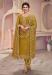 Picture of Georgette & Silk Sienna Straight Cut Salwar Kameez