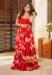 Picture of Sublime Rayon Fire Brick Readymade Gown