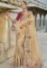 Picture of Taking Crepe & Satin Pale Golden Rod Saree