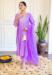 Picture of Comely Chiffon Purple Kurtis & Tunic