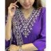 Picture of Pretty Chiffon Midnight Blue Kurtis & Tunic