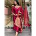 Picture of Admirable Chiffon Crimson Kurtis & Tunic