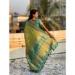 Picture of Good Looking Silk Lime Green Saree