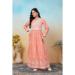 Picture of Lovely Rayon Light Coral Kurtis & Tunic