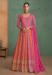 Picture of Georgette Pale Violet Red Anarkali Salwar Kameez