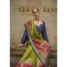 Picture of Ideal Silk Olive Drab Saree