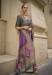 Picture of Stunning Silk Plum Saree