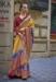 Picture of Stunning Silk Golden Rod Saree